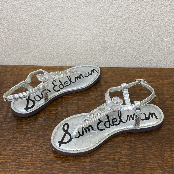 Sam Edelman Gladiator Sandals Girl's Size 12 - Picture 4 of 8